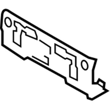 Scion SU003-01541 License Bracket