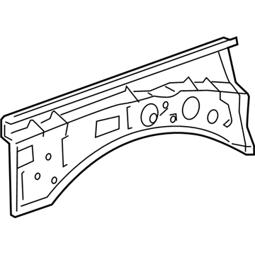 Toyota 53714-04010 Upper Rail