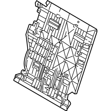 Toyota 71701-48010 Back Panel Cover