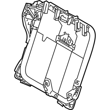 Toyota 71017-42250 FRAME SUB-ASSY, RR S