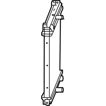 Toyota 16510-77030 Radiator Assembly, Sub