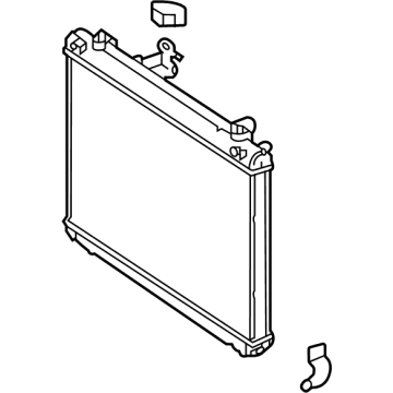 Toyota 16400-77090 Radiator Assembly, Fuel