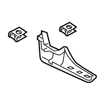 Toyota 55431-07060-C0 Finish Panel