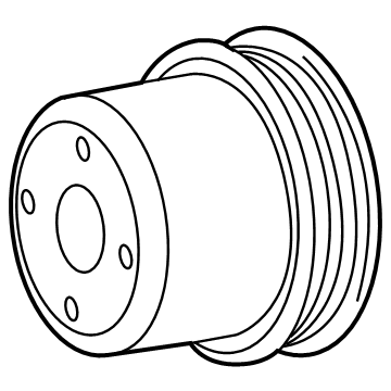 Toyota 16371-0W010 PULLEY, FAN