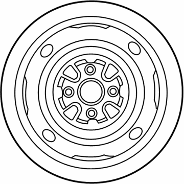 Toyota 42611-1A240 Wheel, Disc