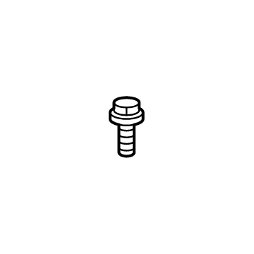 Toyota 90119-06A16 Stay Bracket Bolt