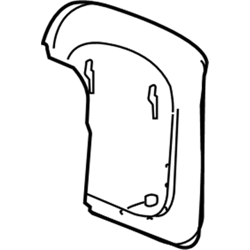 Toyota 71771-AE010-E0 Seat Back Panel