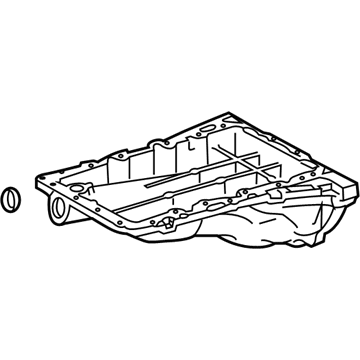 Toyota 12101-0P030 Upper Oil Pan