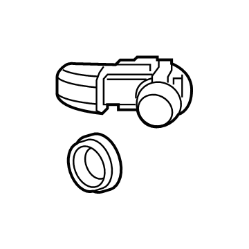 Toyota 89341-K0060-D5 SENSOR, ULTRASONIC