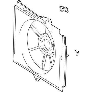 Scion 16711-21030 Fan Shroud