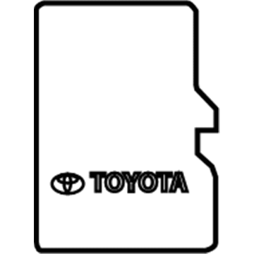 Toyota 86271-0E075 Memory Card