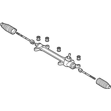 Toyota 45510-02150 Steering Gear Assembly