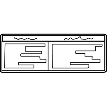 Toyota 42668-28090 Caution Label