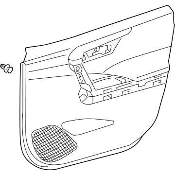 Toyota 67610-0A350-C0 Door Trim Panel