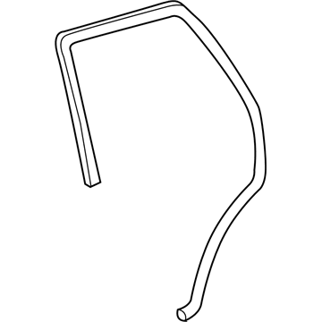 2002 Toyota Corolla Door Seal - 62333-02060