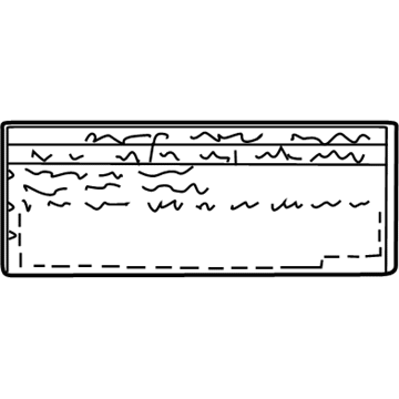 Toyota 88723-03010 Caution Label