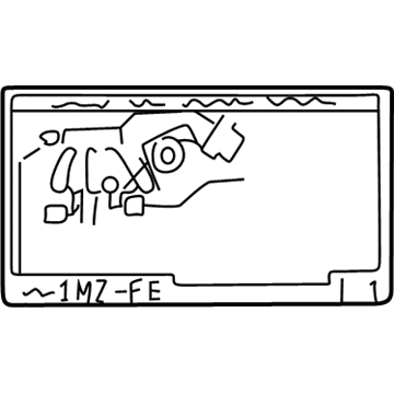 Toyota 17792-20060 Vacuum Diagram