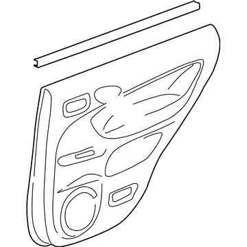 Toyota 67630-42290-B0 Door Trim Panel