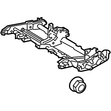 Toyota 79106-08020 Seat Adjust Assembly