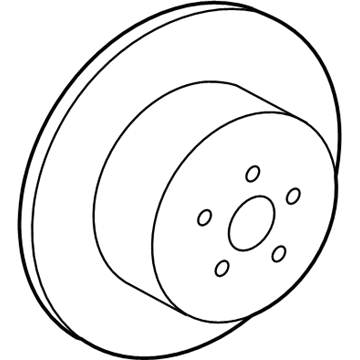 Toyota 42431-12310 Brake Rotor