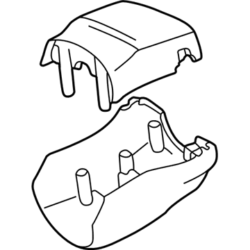 Toyota 45287-12460-C0 Column Cover