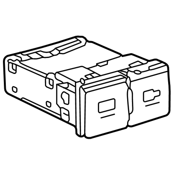 Toyota 85532-06080 USB Port