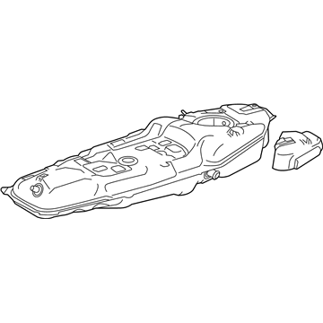 Toyota 77001-42281 Tank Sub-Assembly, Fuel
