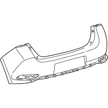 Toyota 52159-12950 Bumper Cover