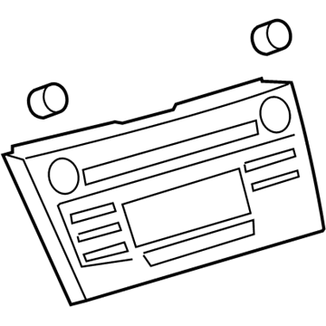 Toyota 86120-33D10 Receiver Assembly, Radio