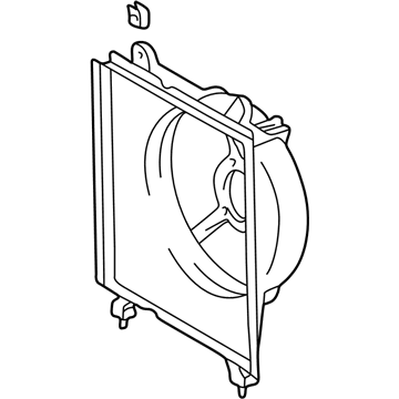 Toyota 16711-03081 Fan Shroud