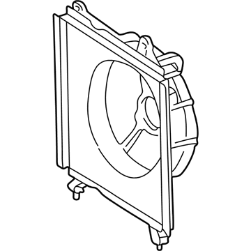 Toyota 16711-74610 Fan Shroud