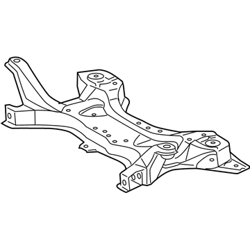 Toyota 51201-12422 CROSSMEMBER Sub-Assembly