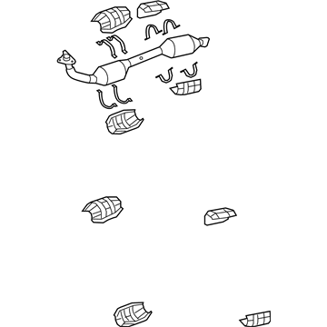 Toyota Tundra Catalytic Converter - 17410-0F090