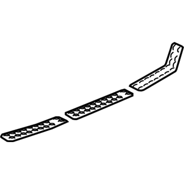 Toyota 77681-48010 Fuel Tank Strap Seat