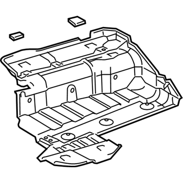 Toyota 77606-48060 Tank Shield