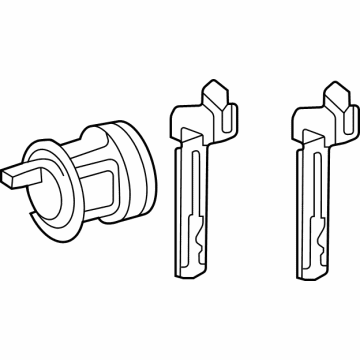 Toyota 69056-06170 Cylinder & Keys