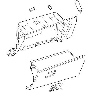 2021 Toyota Highlander Glove Box - 55303-0E090-C0