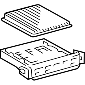 Toyota 88508-20120 Clean Air Filter Sub-Assembly