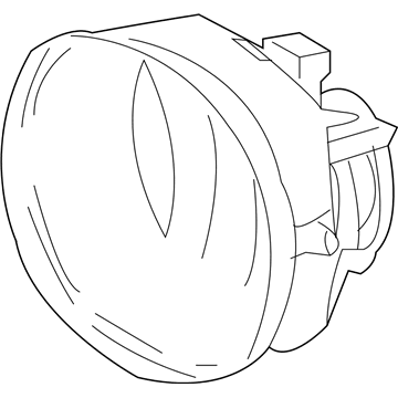 Toyota 81221-42061 Fog Lamp Assembly