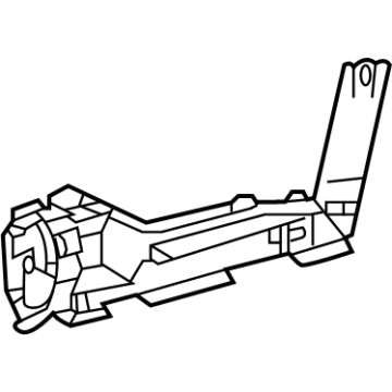 Toyota 87201-0E360 Lower Duct