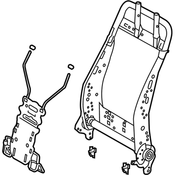 Toyota 71630-0R040 Seat Back Frame