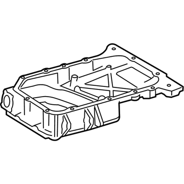 2005 Toyota Highlander Oil Pan - 12111-0A040