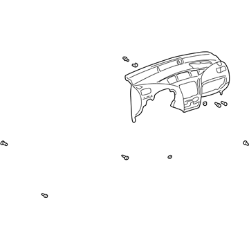 Toyota 55311-47020-B0 Instrument Panel