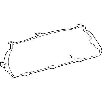 Toyota 83852-0C280 Glass, Combination Meter