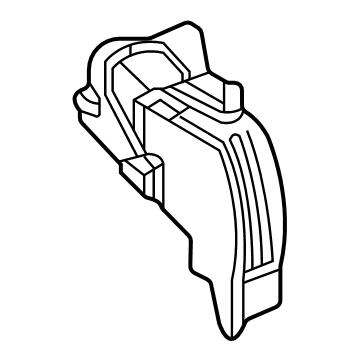 Toyota 53153-0A040 GUIDE, FR SIDE AIR