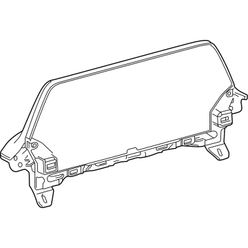 Toyota 83800-4E470 Cluster Assembly