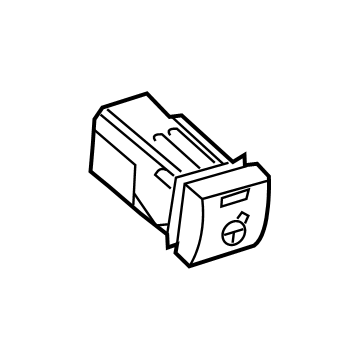 Toyota 84255-16010 SWITCH, STEERING HEA