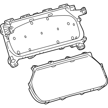 Toyota GR Corolla Speedometer - 83800-1AQ70