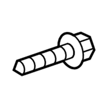 Toyota 90167-50063 Lower Grille Screw