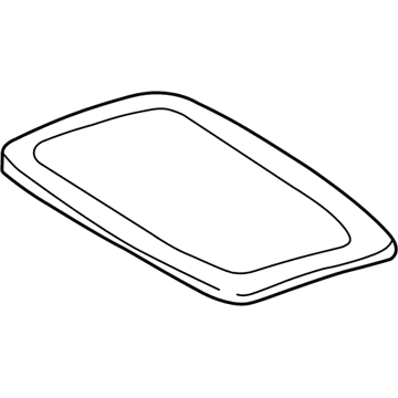 Toyota 63201-08010 Sunroof Glass